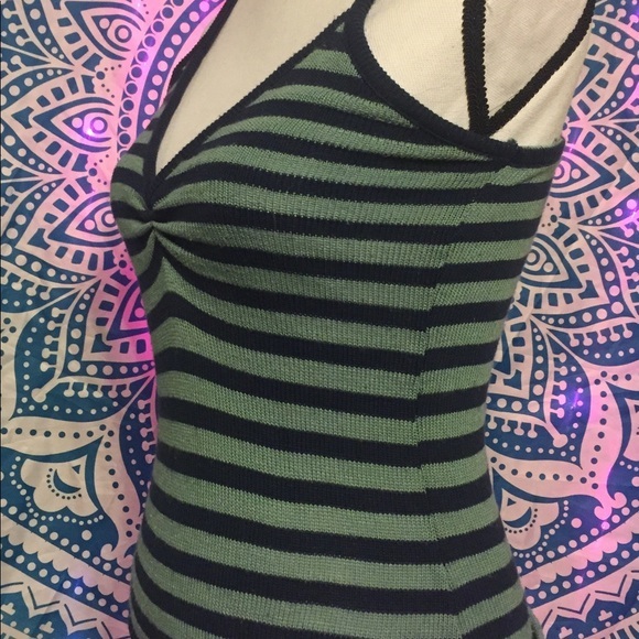 Striped knit tank top - Picture 4 of 4
